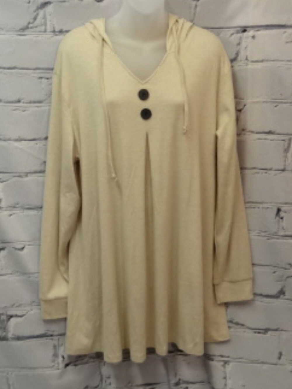 Cathy Long Sleeve Hooded Tunic